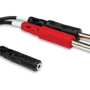 Stereo Breakout, 3.5 mm TRSF to Dual 1/4 in. TS