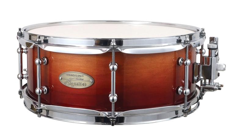 Session Superior 5.5x14 Snare Drum – Russet Brown Fade Lacquer