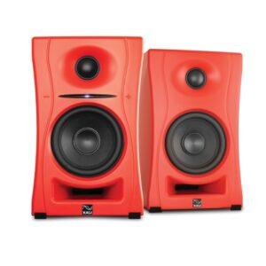 LP-UNF-R 4-Inch 2-Way Powered Loudspeaker System with Bluetooth – Red (Pair)
