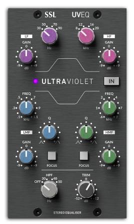 Solid State Logic UltraViolet EQ 500 Module