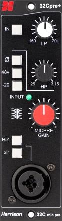 Harrison Audio 32Cpre+ Preamps & Converters