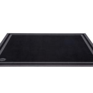 DRUMnBASE Sound Stage Persian Style Drum Rug 5'' X 4.25'' Stage Black