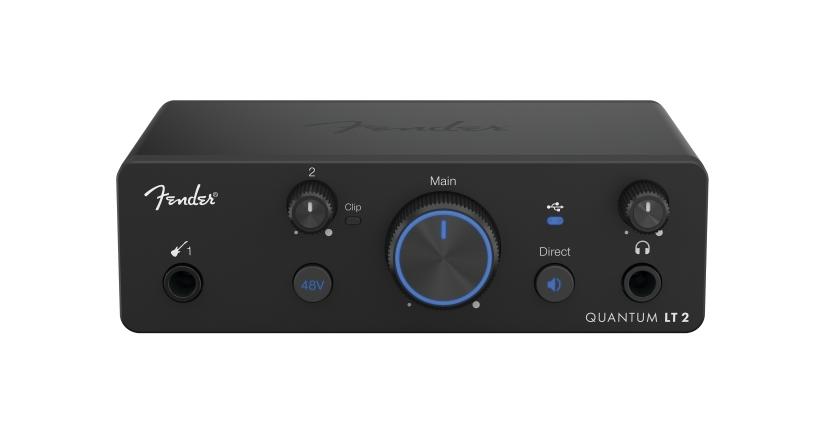 Fender Quantum Lt2 2x2, 24 Bit / 192 Khz Usb-c Audio Interface
