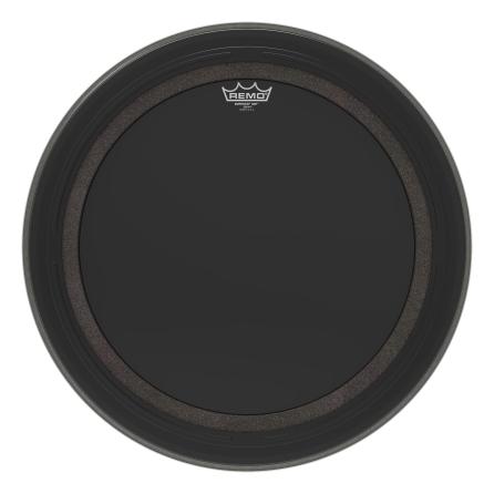 Emperor Smt Ebony Drumhead, 22“