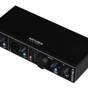 Arturia MiniFuse 2 USB Audio Interface – Black