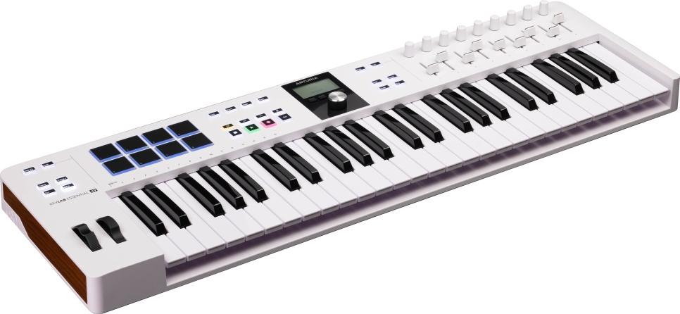 Arturia KeyLab Essential Mk3 49-Key MIDI Controller – White