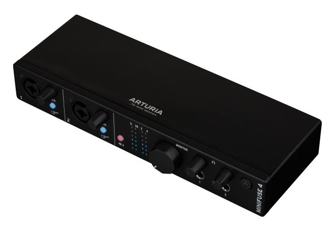 Arturia Minifuse 4 Usb Audio Interface - Black
