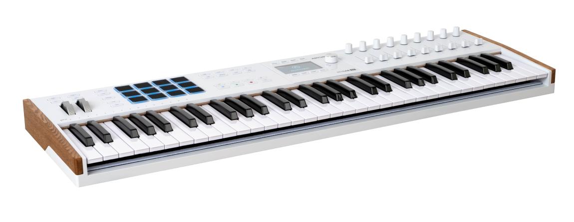 Arturia Keylab Mk3 61-key Midi Controller - White