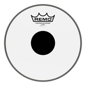 Controlled Sound Series Clear Black Dot Drumhead