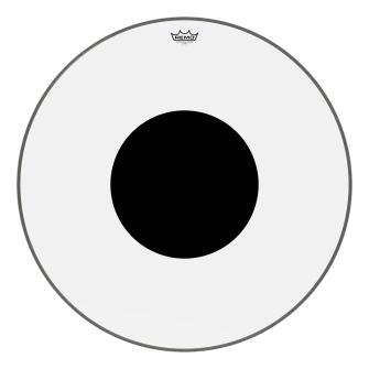 Controlled Sound Series Clear Black Dot Drumhead