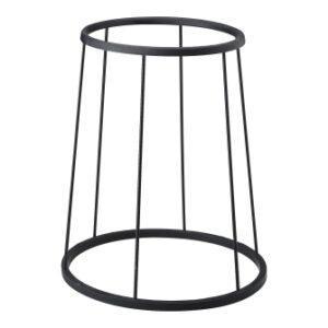 Lightweight Djembe Floor Stand, Black Matte, Fits All Size Djembes