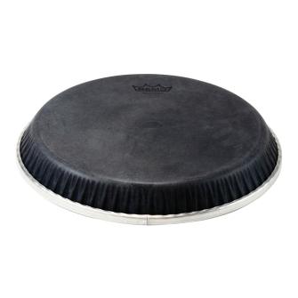 Conga Drumhead, Symmetry, 9.75“ D4, Skyndeep, 'black Calfskin' Graphic