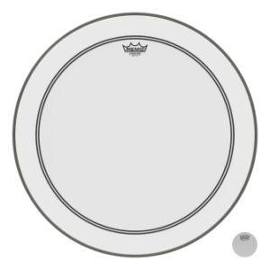 Bass, Powerstroke 3, Smooth White, 24“ Diameter, 2-1/2” Impact Patch