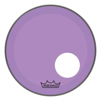 Powerstroke® P3 Colortone™ Purple Skyndeep® Drumhead with 5″ Offset Hole