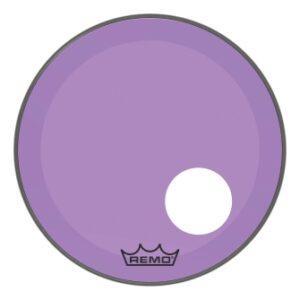 Remo Powerstroke P3 Colortone Purple Skyndeep Drumhead with 5" Offset Hole