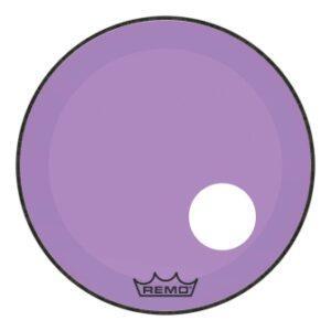 Remo Powerstroke P3 Colortone Purple Skyndeep Drumhead with 5" Offset Hole