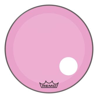 Powerstroke® P3 Colortone™ Pink Skyndeep® Drumhead with 5″ Offset Hole