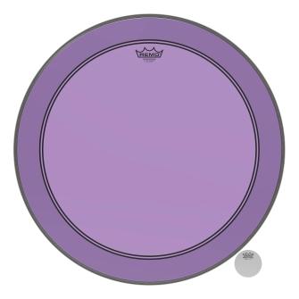 Powerstroke® P3 Colortone™ Purple Skyndeep® Drumhead with 5″ Offset Hole