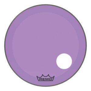 Remo Powerstroke P3 Colortone Purple Skyndeep Drumhead with 5" Offset Hole