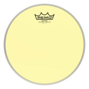 Remo Emperor Colortone Crimplock Drum Head, 10", Yellow