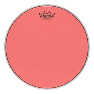 Remo Emperor Colortone Crimplock Drum Head, 13" Diameter, Red