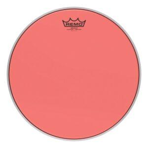 Remo Emperor Colortone Crimplock Drum Head, 14", Red