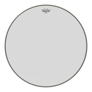 Remo Emperor Coated Bass Drum Head, Smooth White, 24"