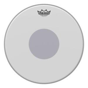Remo Controlled Sound Emperor Coated Drum Head, 15", Black Dot