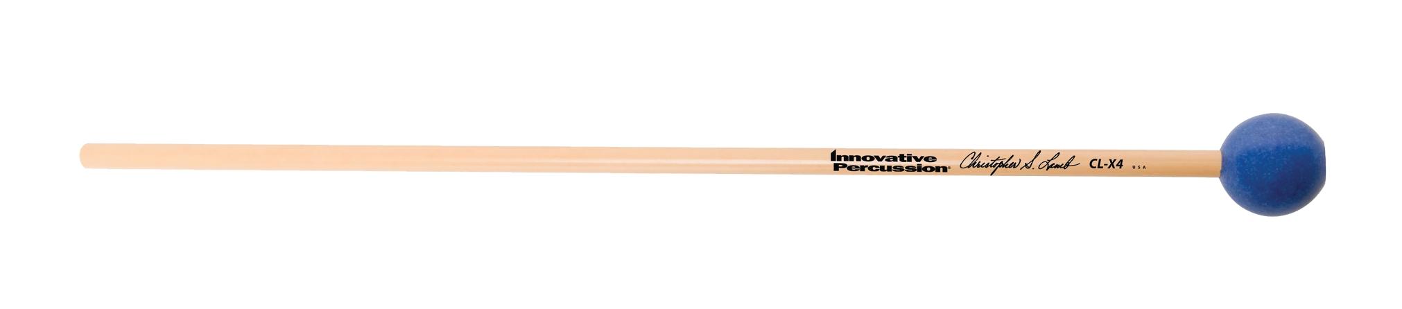 Medium Bright Xylophone Mallets - 1 Inch Nylon Top-weighted - Blue - Rattan