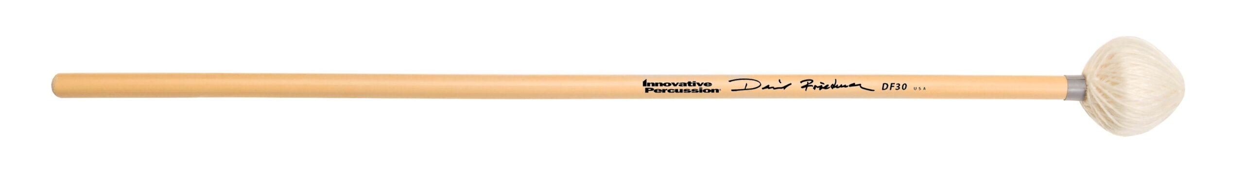 Vibraphone Mallets - Ivory Yarn/Grey Tape