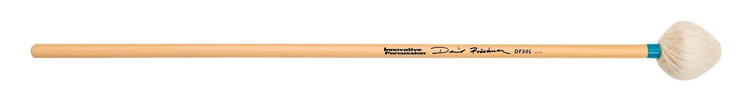 Light Vibraphone Mallets - Ivory Yarn/Light Blue Tape