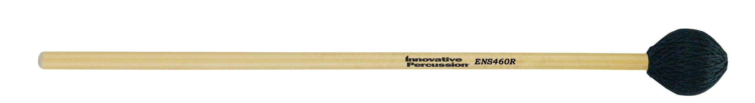 Soft Glockenspiel Mallets - Dark Green Cord - On Rattan