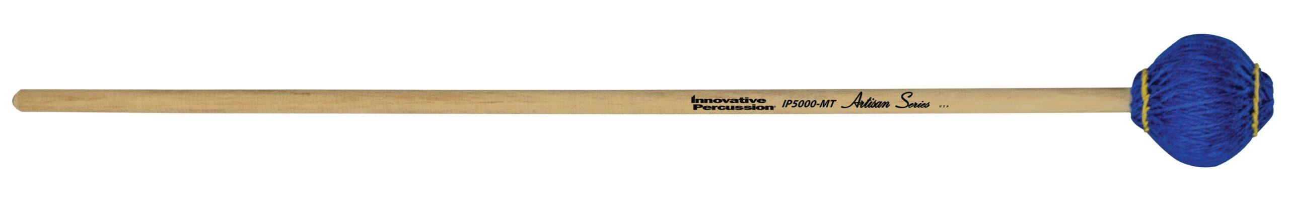 Multi-tone Marimba Mallets - Light Gray Yarn - Cedar