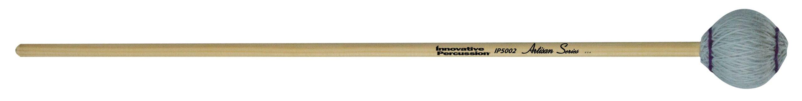 Medium Soft Marimba Mallets - Light Gray Yarn - Cedar