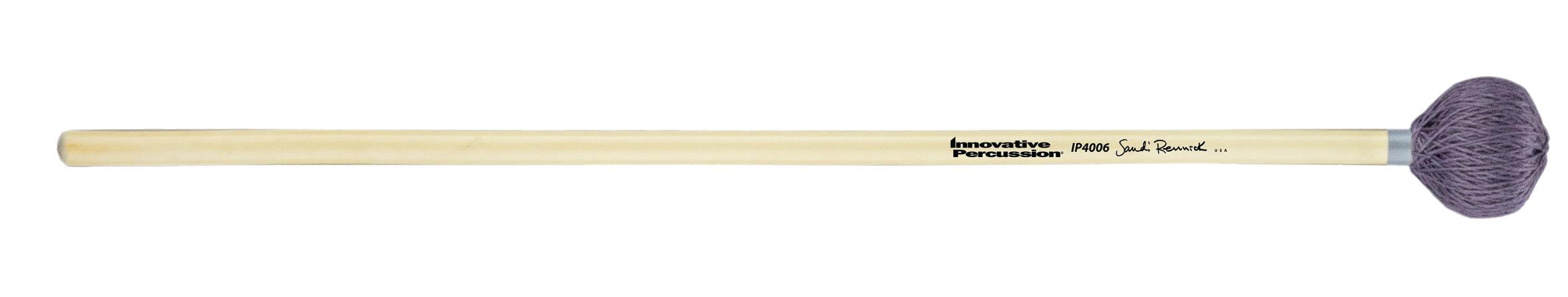 Soft Marimba Mallets - Heather Gray Yarn - Birch