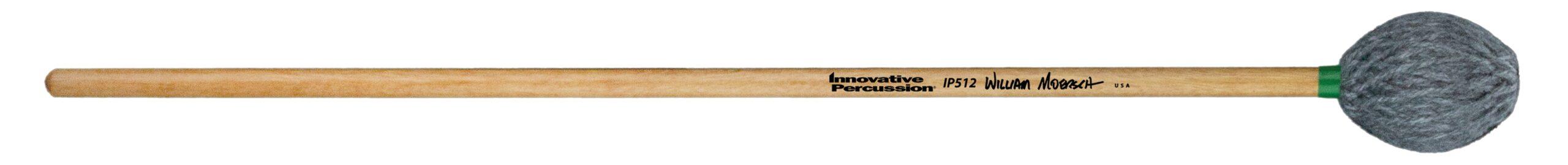 Medium Soft Marimba Mallets - Heather Gray Yarn - Birch