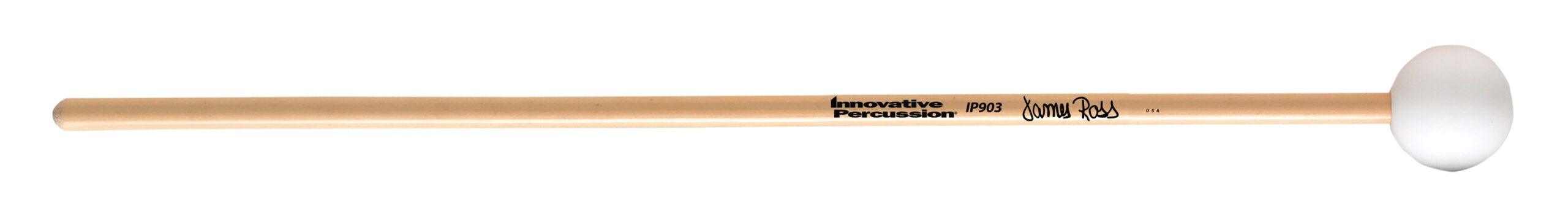Dark Xylophone / Glockenspiel Mallets - 1-1/4 White - Rattan