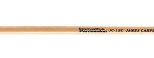 James Campbell Soft Suspended Cymbal Mallet - Dark Green Yarn - Rattan