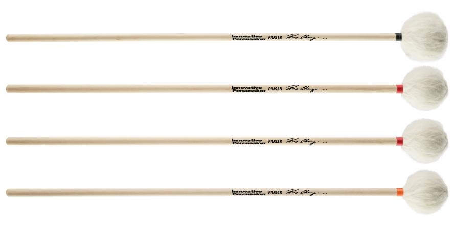 Graduated Set Of 1 Pius1b, 2 Pius3b, And 1 Pius4b Mallets