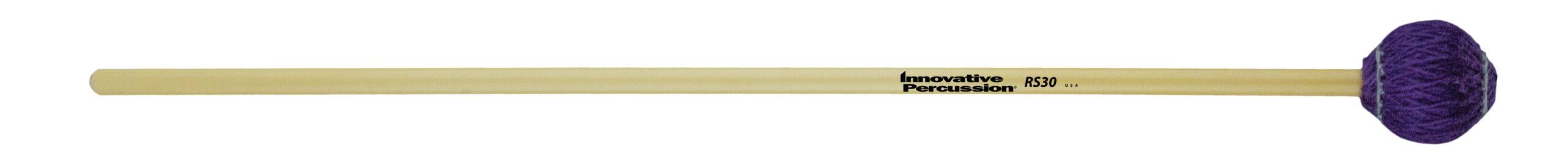 Medium-Hard Marimba / Vibraphone Mallets - Purple Yarn