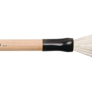Wire Brush - Medium / Fixed Wood Handle