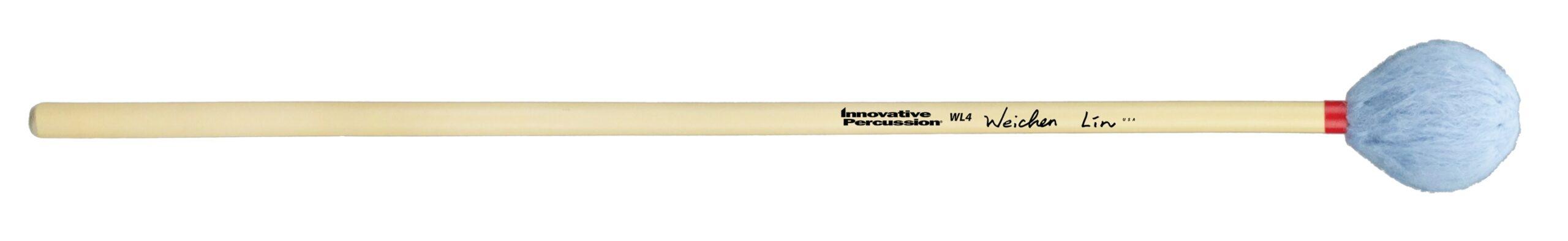 Medium Marimba Mallets - Sky Blue Yarn - Rattan