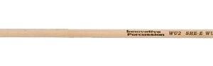 Medium Soft Marimba Mallets - Electric Blue Yarn - Birch