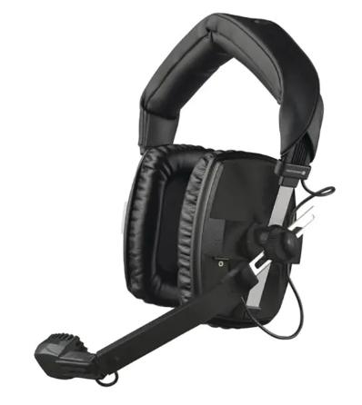DT 109 Headset with Dynamic Microphone for Broadcast and Intercom (Closed, 400 Ohm)