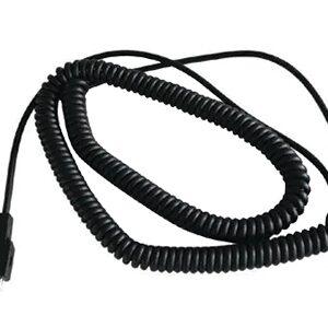 Coiled Connecting Cable for DT 250/252 with Stereo Mini-Jack – 1/4″ Adapter