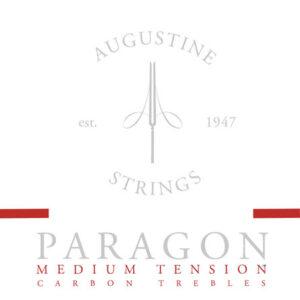Paragon/Red – Medium Tension Carbon Treble Guitar Strings