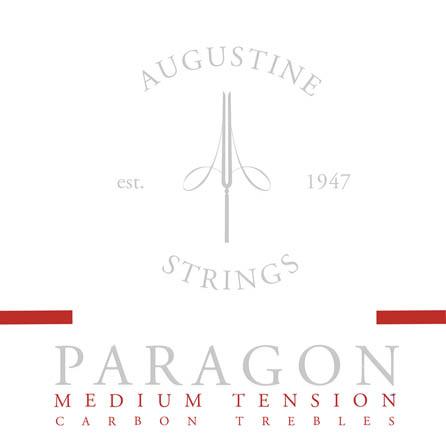 Paragon/Red – Medium Tension Carbon Treble Guitar Strings