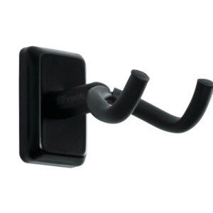 Frameworks Wall Mounted Guitar Hanger with Black Mounting Plate