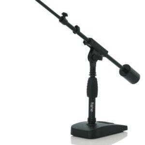Frameworks Telescoping Boom Mic Stand For Desktop, Podcasting, Bass Drum, & Amps