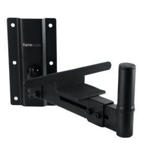 Frameworks Adjustable Wall Mountable Speaker Stands (pair); 100lbs. Weight Capacity